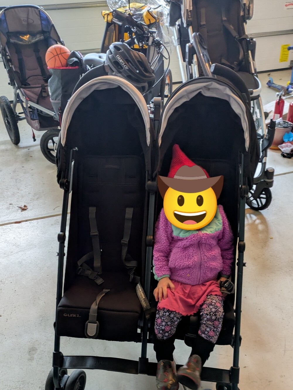 UPPAbaby G-Link V2 Double travel Stroller